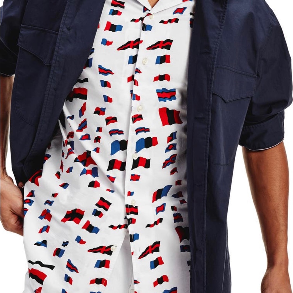 Tommy Hilfiger men officer shirt jacket